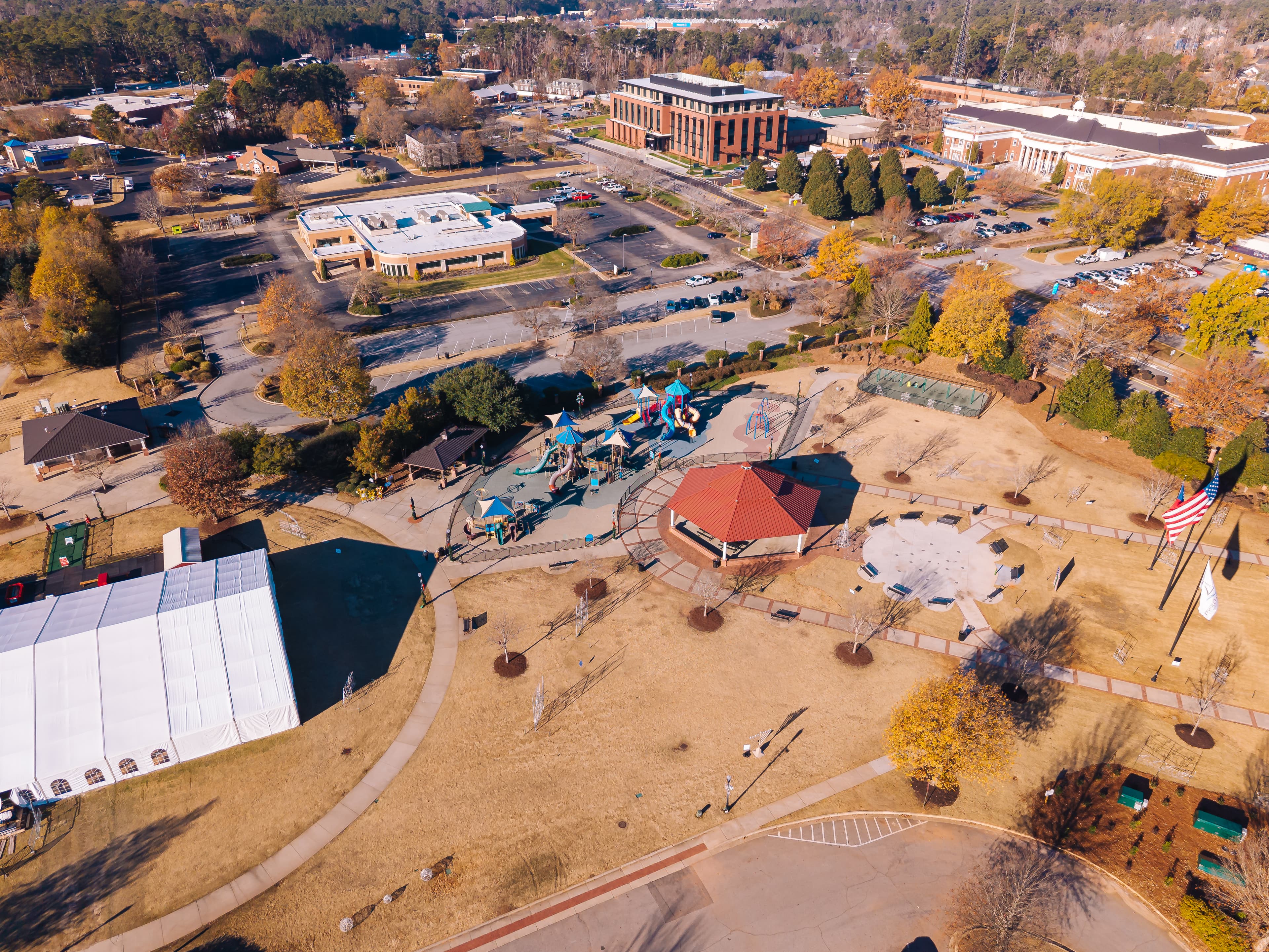 Urban infill parcels or unused outparcels